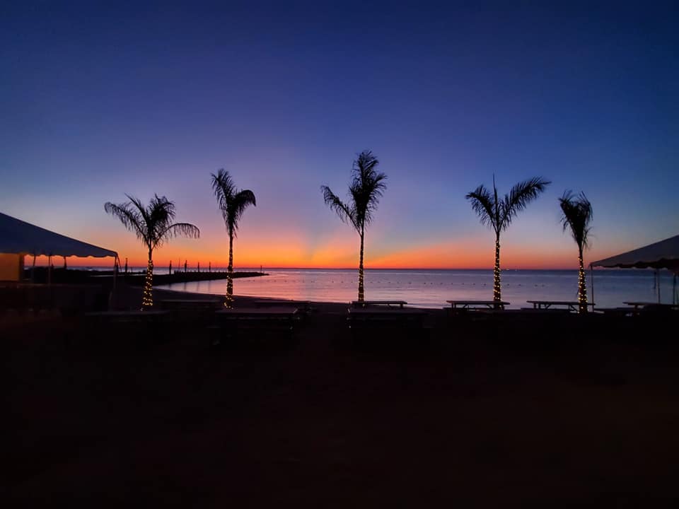 The Shanty Beach Bar sunset