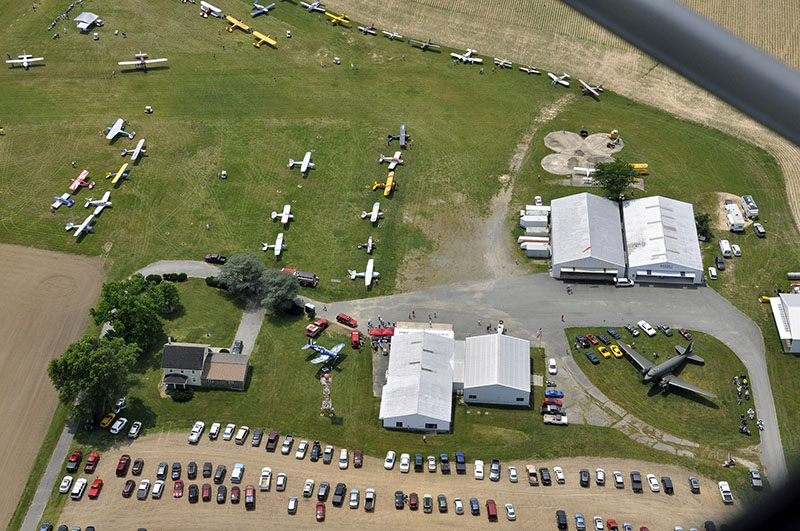 Aerial View bldg.s 2014 Antique Fly In DSC0868