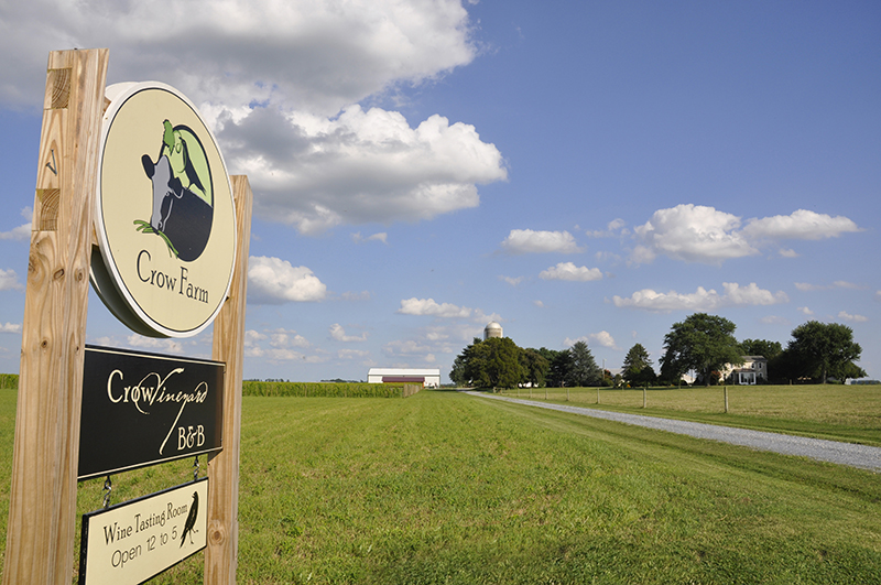 Crow Sign Entrance