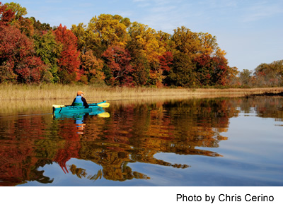 Fall Colors, Morgan Creek Sultana Paddle CREDIT CHRIS CERINO