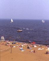 Swimming at Betterton Beach