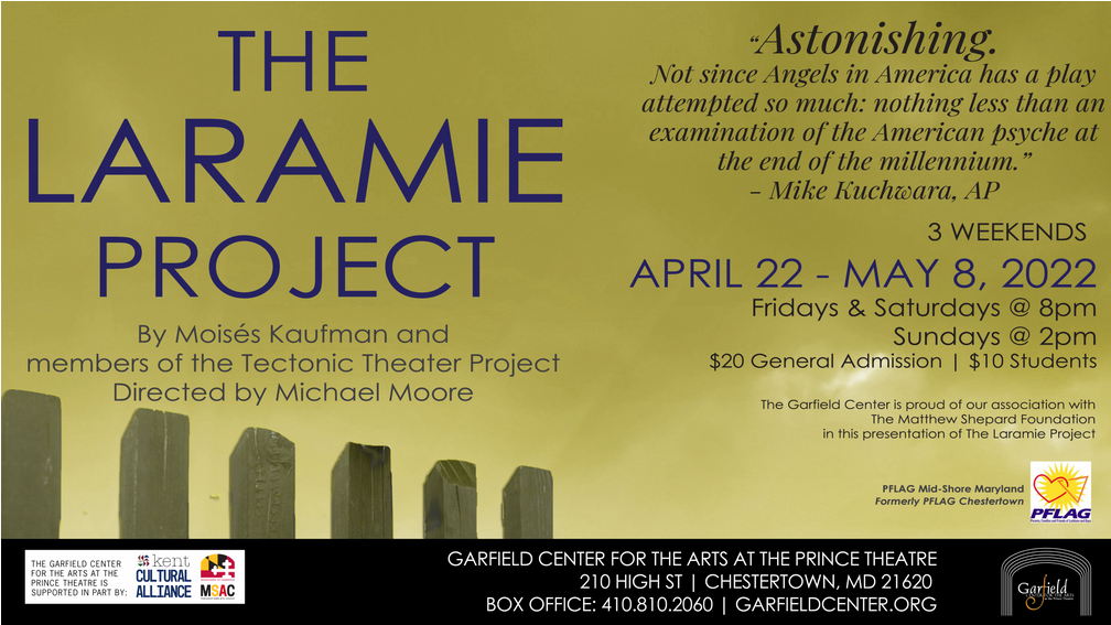 The Garfield Center presents The Laramie Project