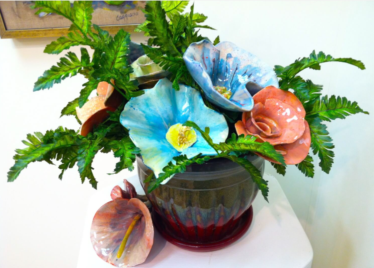 One Day Clay Workshop: Colorful Clay Flowers with Lolli Sherry
