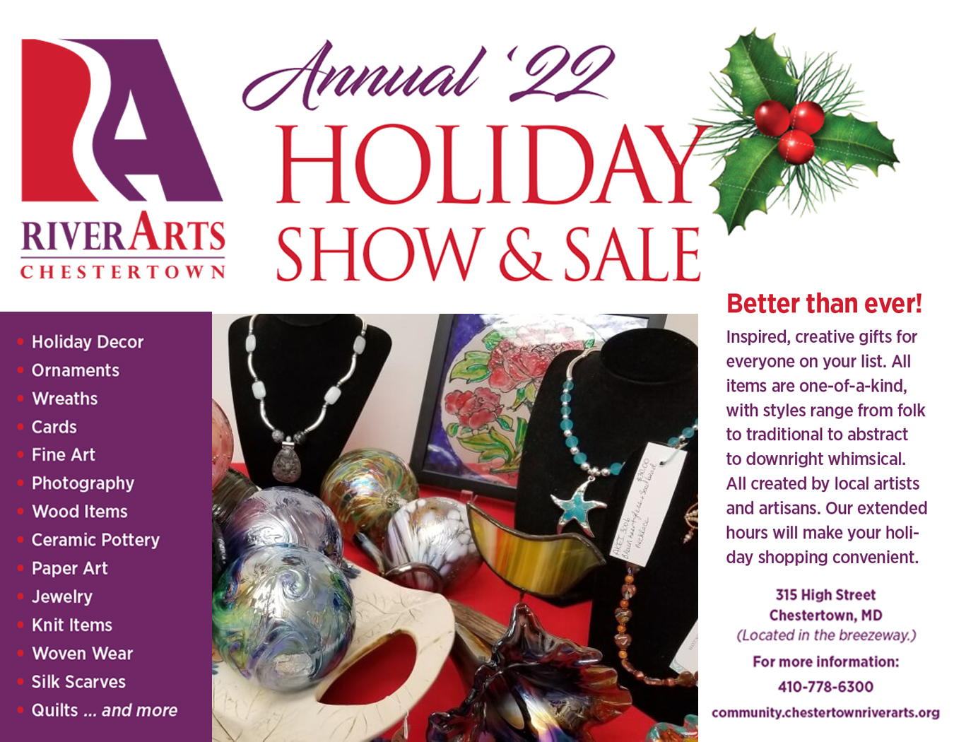 2022 Holiday Show & Sale