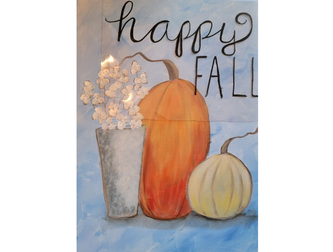 Oct 20: Fall Pumpkin Painting