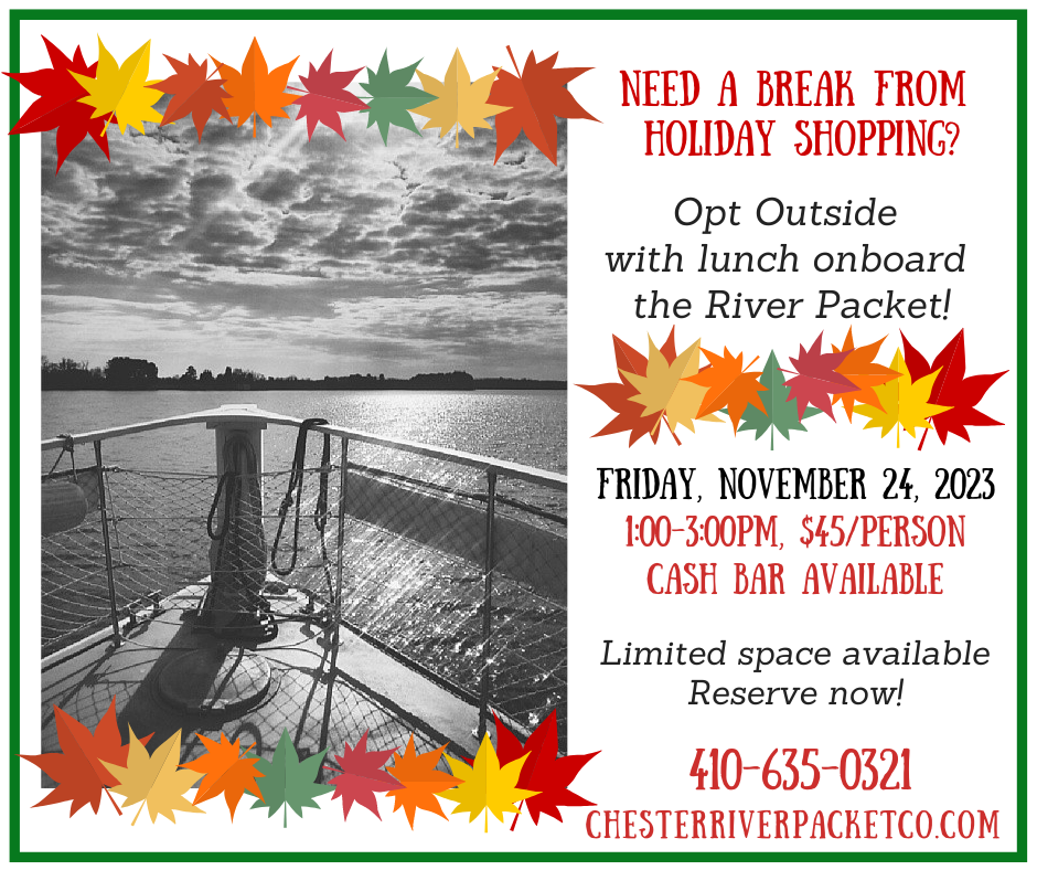 Opt Outside on Black Friday with the River Packet!