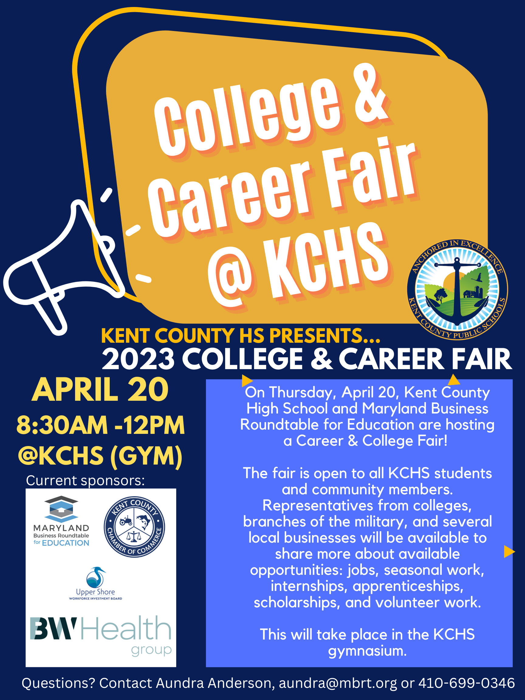 College & Career Fair at Kent County High School