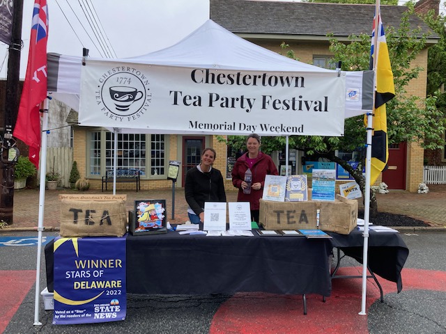 Chestertown Tea Party Festival Information Booth