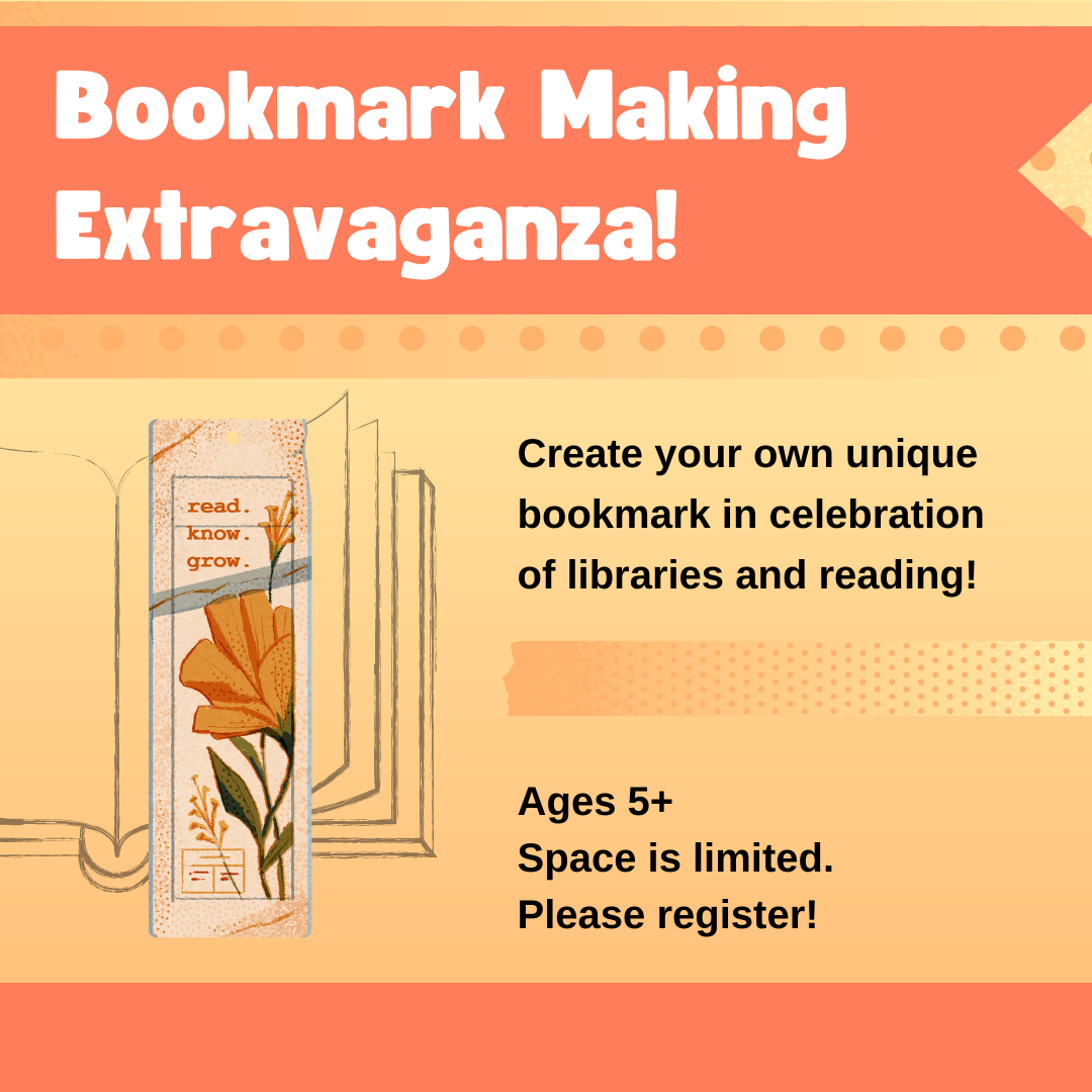 Bookmark Making Extravaganza!