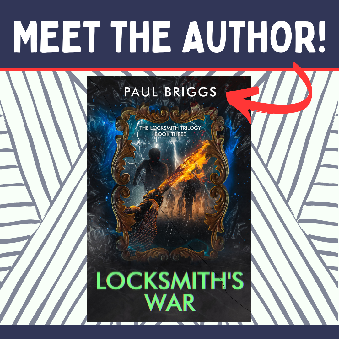 Young Adult Author visit with Paul Briggs: The Locksmith Trilogy