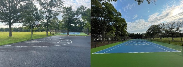 pickleball court