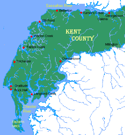 Kent County Md Map