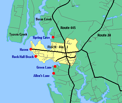 Paddle Kent County - Rock Hall and vicinity