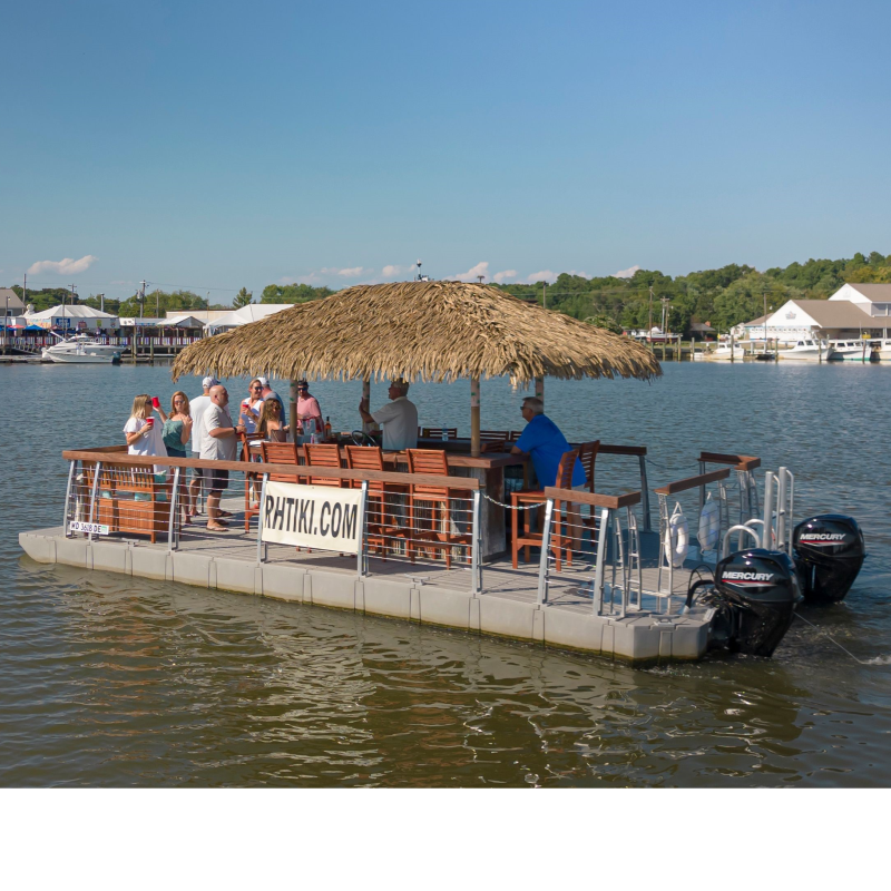 Rock Hall Tiki Boat